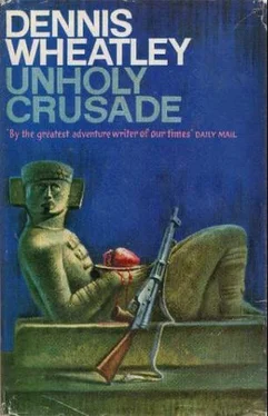 Dennis Wheatley Unholy Crusade обложка книги