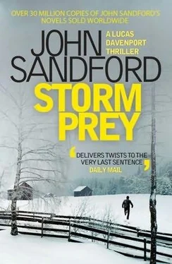 John Sandford Storm prey обложка книги