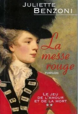 Жюльетта Бенцони La messe rouge обложка книги