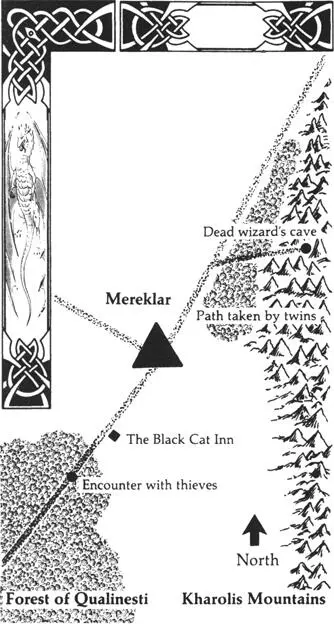 To Bertram Library of Palanthas From Dalamar Tower of High Sorcery - фото 2