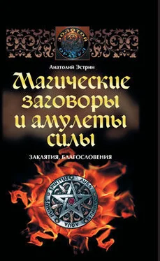 Анатолий Эстрин Магические заговоры и амулеты силы. Заклятия и благословения обложка книги