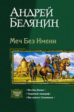 Андрей Белянин Меч Без Имени. Свирепый ландграф. Век святого Скиминока обложка книги