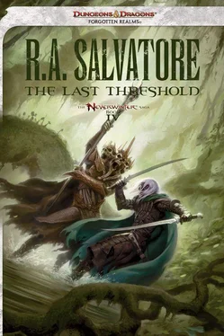 R. Salvatore The Last Threshold обложка книги