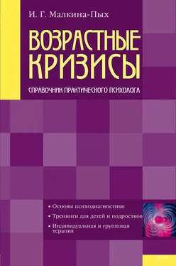 Ирина Малкина-Пых Возрастные кризисы обложка книги