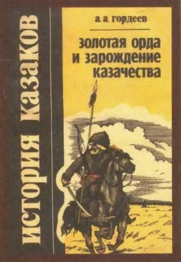 Гордеев Андреевич Золотая Орда и зарождение казачества обложка книги