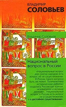 Владимир Соловьев Национальный вопрос в России обложка книги