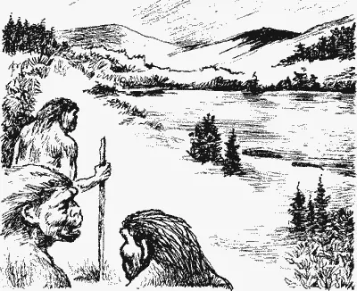 Из ущелья озираясь вышли несколько охотниковнеандертальцев и пораженные - фото 33