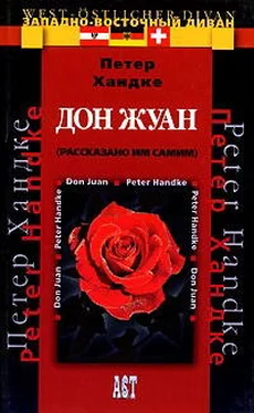 Петер Хандке Дон Жуан (рассказано им самим) обложка книги