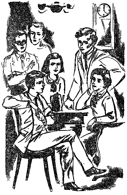 Гиня нерешительно поднимается словно ждет что вскочит Орест и опередит его - фото 10