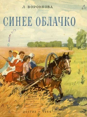 Любовь Воронкова Синее облачко обложка книги