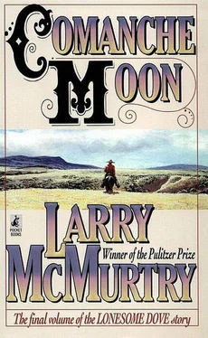 Larry McMurtry Comanche Moon обложка книги