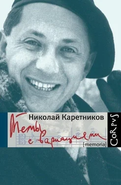 Николай Каретников Темы с вариациями (сборник) обложка книги