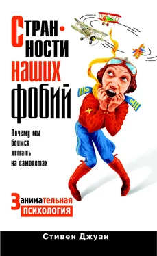 Стивен Джуан Странности наших фобий. Почему мы боимся летать на самолетах обложка книги