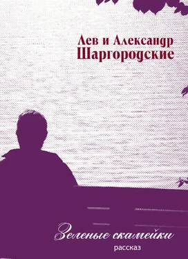 Александр Шаргородский Зеленые скамейки обложка книги