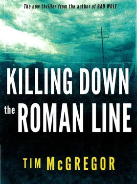 Tim McGregor Killing Down the Roman Line обложка книги