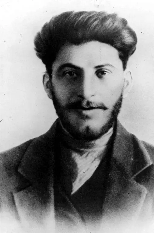 8 Stalin as a young man This photo has been heavily improved by Stalinist - фото 13