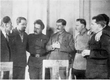 23 Mikhail Kalinin Lazar Kaganovich Sergo Ordzhonikidze Stalin Kliment - фото 28