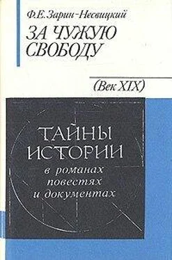 Федор Зарин-Несвицкий За чужую свободу обложка книги