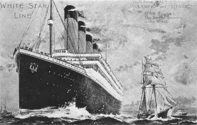 Advertisement for the Olympic and Titanic 1911 Conrads problem is that like - фото 10