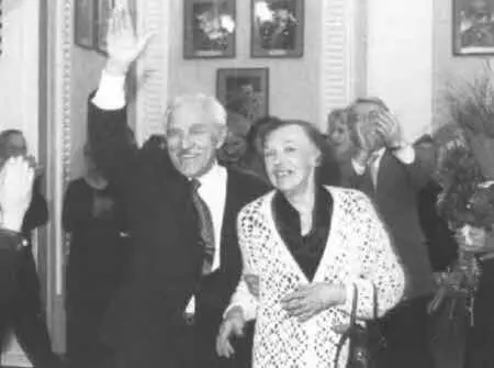 На праздновании 75летнего юбилея артиста в Театре им Вахтангова 2002 - фото 64
