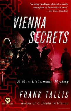 Frank Tallis Vienna Secrets обложка книги