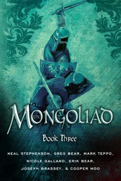 Neal Stephenson The Mongoliad: Book Three обложка книги