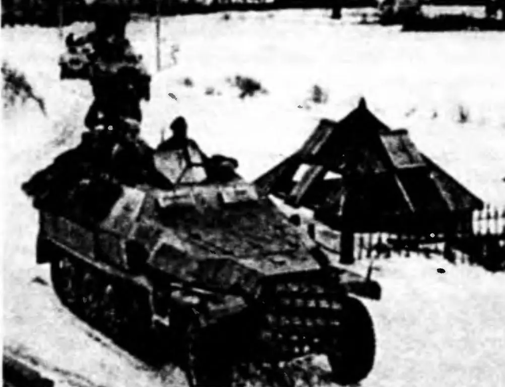Немецкий бронетранспортер на подступах к Харькову Зепп Дитрих как командир - фото 23