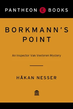 Hakan Nesser Borkmann's point обложка книги