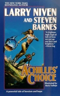 Larry Niven Achilles choice обложка книги