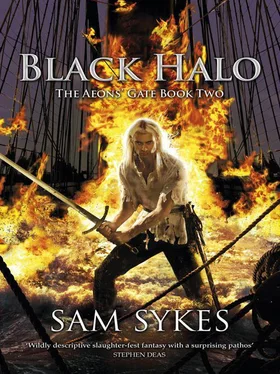 Sam Sykes Black Halo обложка книги