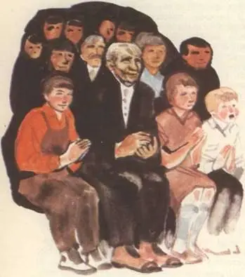 Ванята сел в центре Справа от него заняла место Марфенька а слева Ваня - фото 19