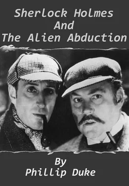 Phillip Duke Sherlock Holmes and the Alien Abduction обложка книги