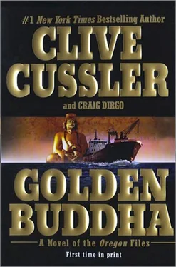 Clive Cussler Golden Buddha обложка книги