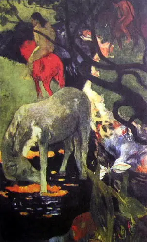 П ГОГЕН Белая лошадь 1898 С Morice Paul Gauguin Paris 1919 J Rewald - фото 85