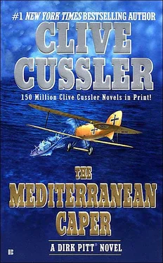 Clive Cussler The Mediterranean Caper обложка книги