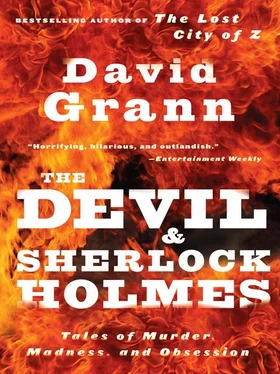 David Grann The Devil & Sherlock Holmes обложка книги