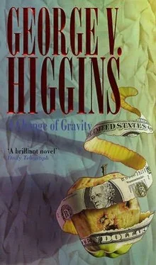 George Higgins A change of gravity обложка книги