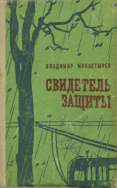 Владимир Монастырев Свидетель защиты обложка книги