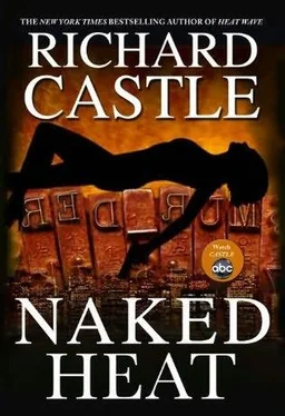 Richard Castle Naked heat обложка книги