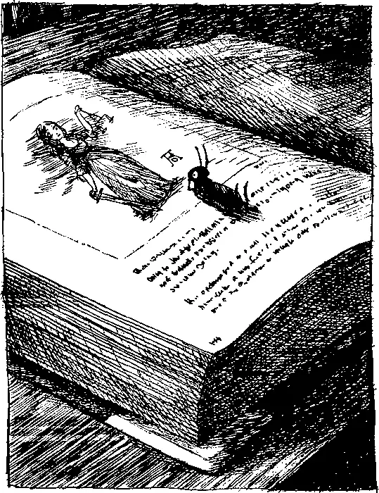 Он выполз изпод стола и вскарабкался по одной из массивных деревянных ножек - фото 35