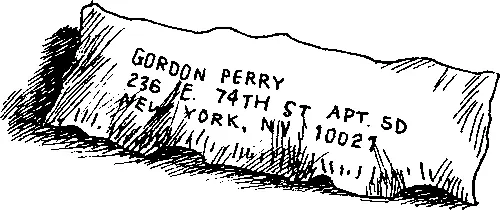 Кристина подняла наклейку и нахмурилась В этой квартире живет Гордон Перри - фото 110