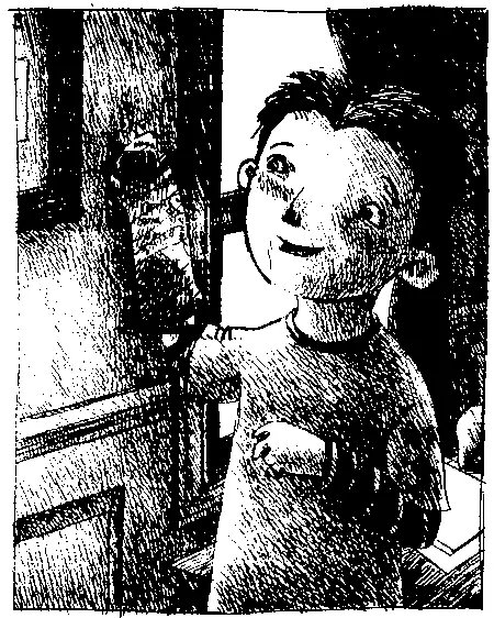 Перед ними на стене прямо рядом с окном висел рисунок Марвина в паспарту и - фото 120