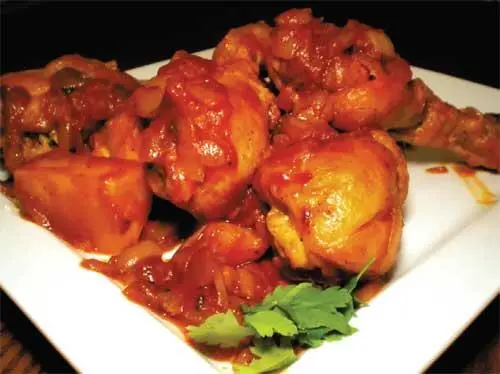 Куриные ножки в томатном соусе Говядина с молодым картофелем Куриные - фото 8