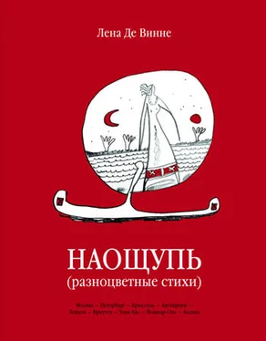 Лена Винне Стихи наощупь обложка книги