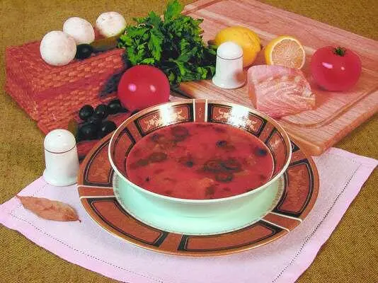Продукты 300 г осетрины 3 маринованных корнишона 1 болгарский перец 1 - фото 123