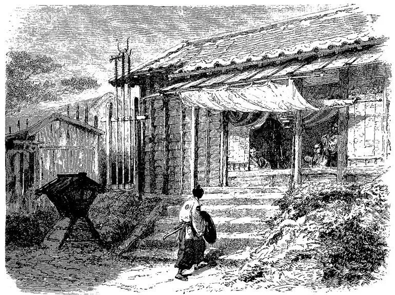 Дорожная застава в Хаконэ Источник НА В конце XVIII века в Японии было 65 - фото 35
