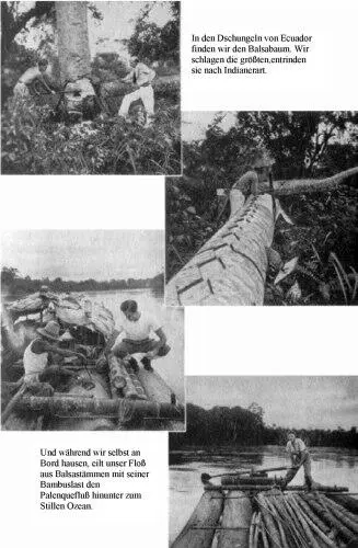 Oben Die Teilnehmer der KonTikiExpedition Von links nach rechts Knut - фото 3