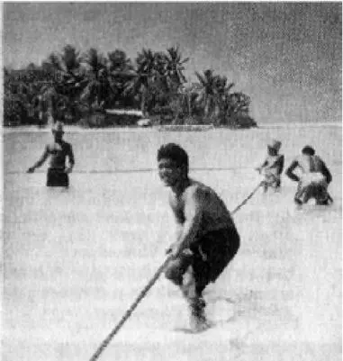 Die Eingeborenen finden uns und helfen uns später dieKonTiki an Land zu - фото 43