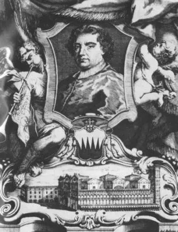 Кардинал Томмазо Руффо Гравюра А Больцони 1718 Улица Вены Гравюра первой - фото 28