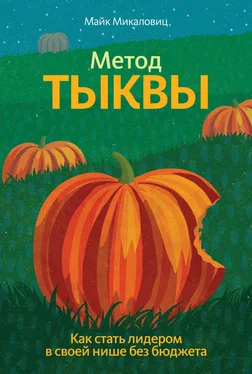 Майк Микаловиц Метод тыквы. Как стать лидером в своей нише без бюджета обложка книги